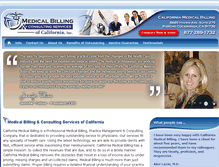 Tablet Screenshot of camedicalbilling.com